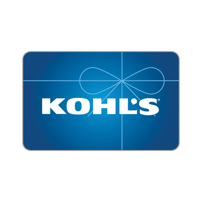 KOHL'S<sup>&reg;</sup> $25 Gift Card - Kohl's department stores are stocked with everything you need for yourself and your home.  Shop for the best merchandise at the best prices.